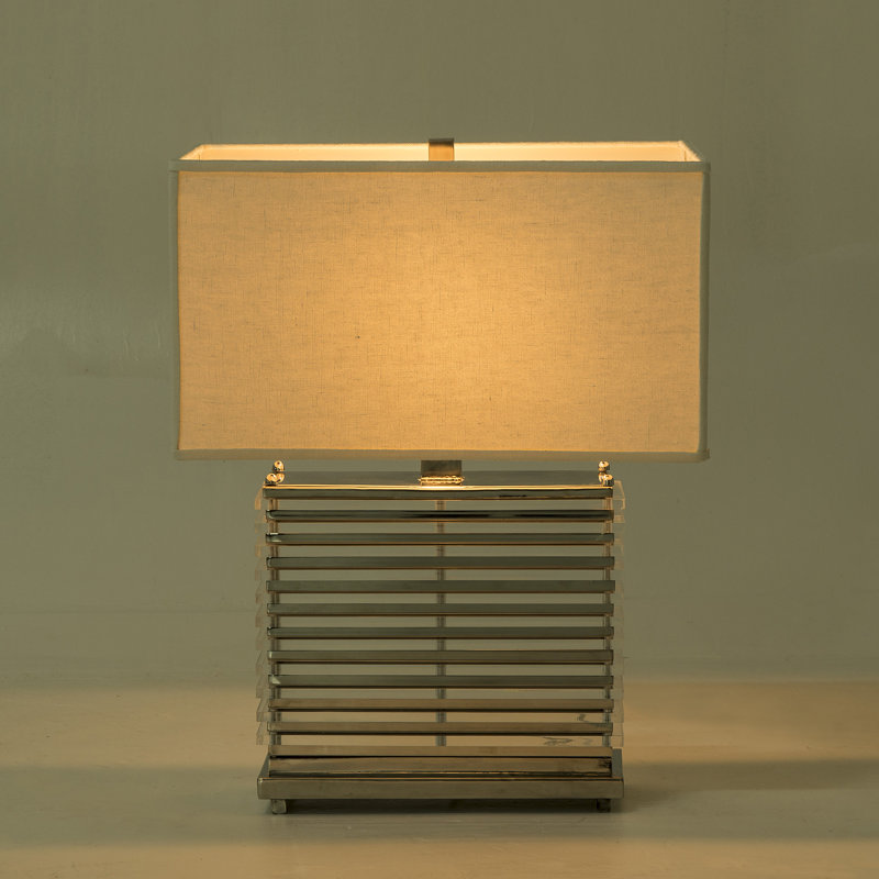 Nellcote Table Lamp, Nickel