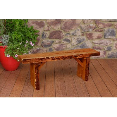 Bruggeman Solid Wood Outdoor Bench