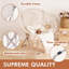 Fauteuil Papasan en coton de 29,5 po de large Runnells-949726731