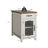 Analiesa End Table with Charging Station, Farmhouse Nightstand with Drawer and Storage Cabinet, Wooden Side Table for Living Room, Bedroom and Small Spaces-1594211244