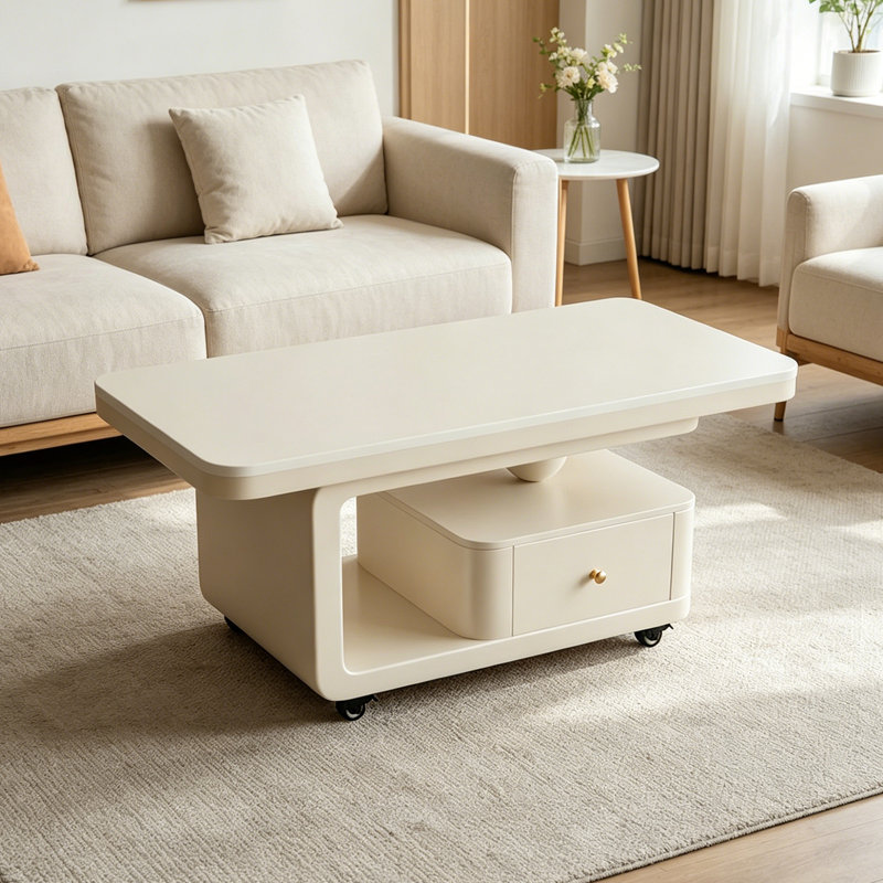 Glendenning, Crème, Blanc, H 17,71 po x L 35,43 po x l 19,68 po