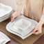 36 Piece Porcelain China Dinnerware Set - Service for 6