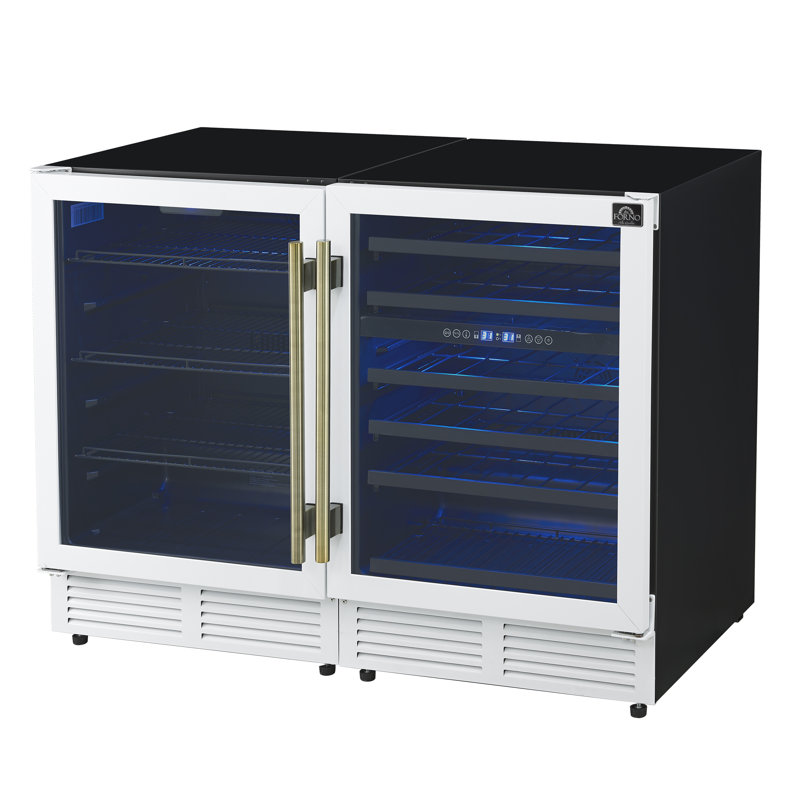 Gemello 48" Wine/Beverage Cool White, White