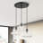 Veston 3 - Light Dimmable Chandelier-1032275551