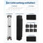 ZACOO 600cm W x 300cm D Polycarbonate Cover Retractable Trailer Awning-129877195