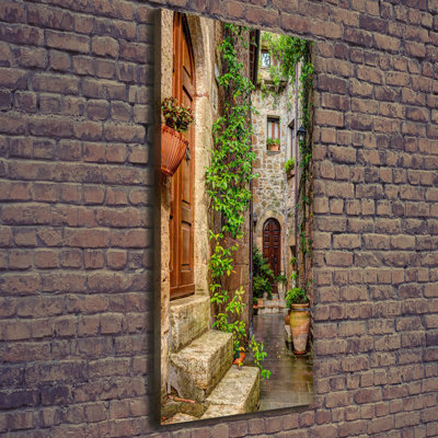 Italian Streets - Wrapped Canvas Print