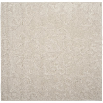 Diederich Floral Beige Area Rug