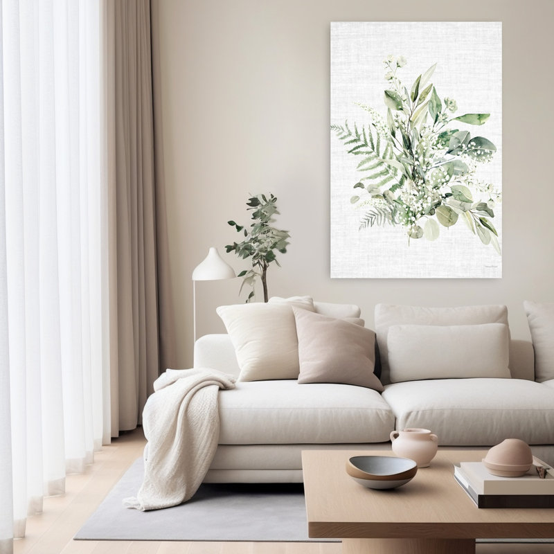 Leafy Retreat 8, art naturel contemporain, H 60 po x l 40 po