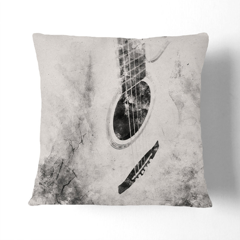 Square Throw Cushion, Stone, 40cm H x 40cm W x 15cm D