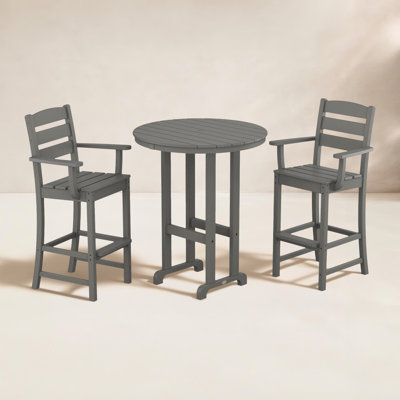 POLYWOOD® Lakeside 35" Patio Dining Set