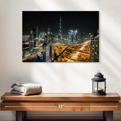 Sireci Burj Khalifa And Massive Interchange In Dubai