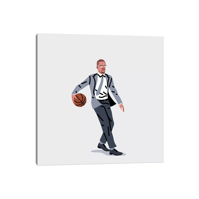 Balling Malcolm by Elad Shagrir - Print on Canvas, Wrapped Canvas, 66.04 cm H x 66.04 cm W x 1.91 cm D