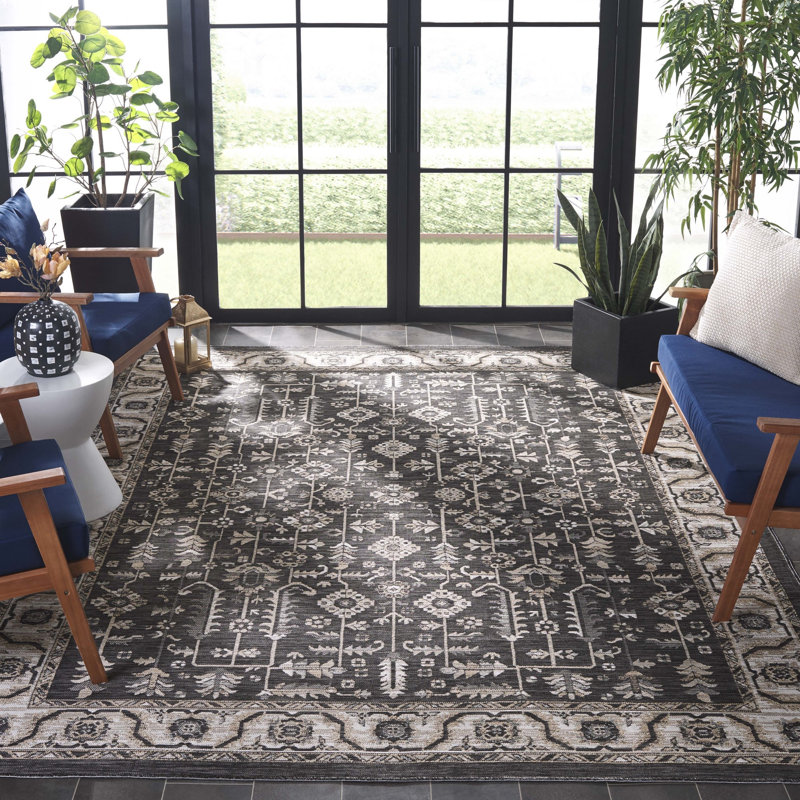 Tapis d'intérieur / extérieur Yazzie Sunrise Performance, Rectangle 8 pi x 10 pi