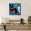 Abstract Tribal Figures Abstract Contemporary Wall Art Print-2046732117