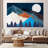 Abstract Mountains Peel & Stick Border-93868139