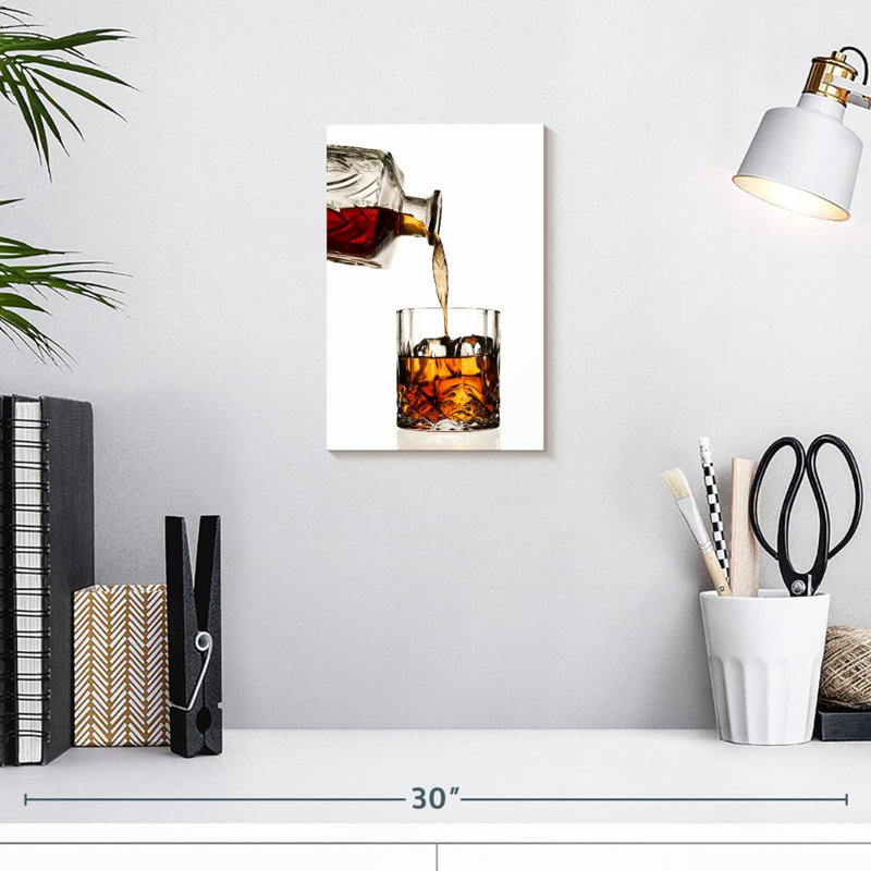 Yarlin Whisky Verser, H 12 po x l 8 po
