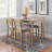 Entwistle 4 - Person Four Leg Dining Set-84467344