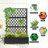 Outdoor Privacy Planter with Trellis – Metal Raised Garden Bed with Drainage Holes, Decorative Planter Wall Screen for Climbing Plants, Flowers & Vegetables, Modern Garden Divider for Patio, Balcony & Backyard-432020964-386445213