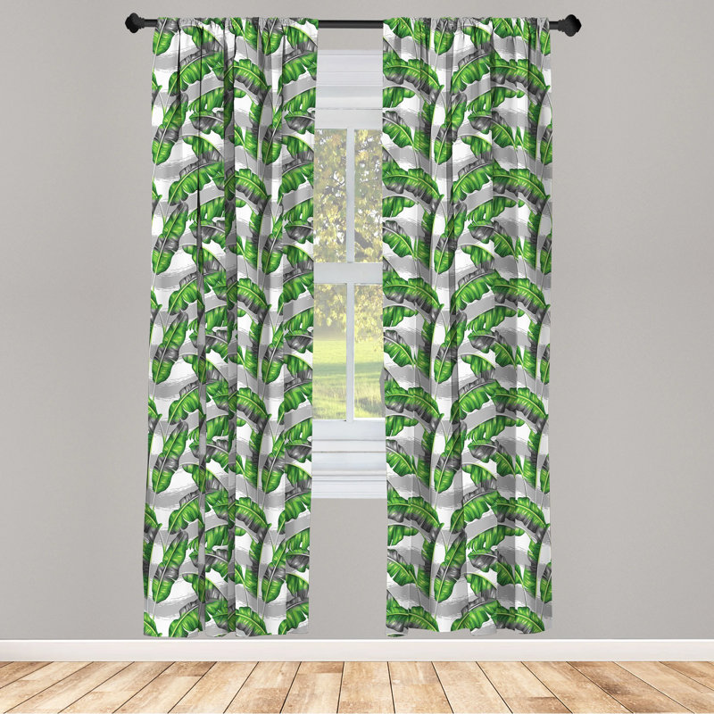 Semi-Sheer Rod Pocket Sliding Panel, 28" x 95"