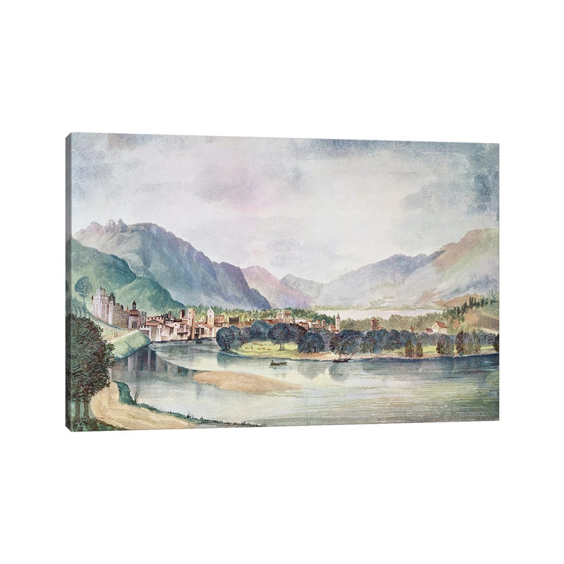 View Of Trente, 1494 by Albrecht Dürer - Gallery-Wrapped Canvas Giclée on Canvas, 30.48 cm H x 45.72 cm W, Wrapped Canvas