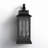 Beachwood Birch Lane Edan 2 Light Outdoor Wall Sconce in Powder Coated Black