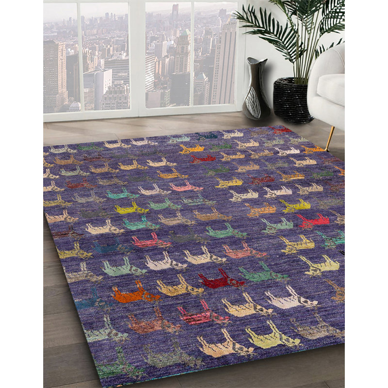 Ambrozie Abstract Indoor Rug, Square 3'