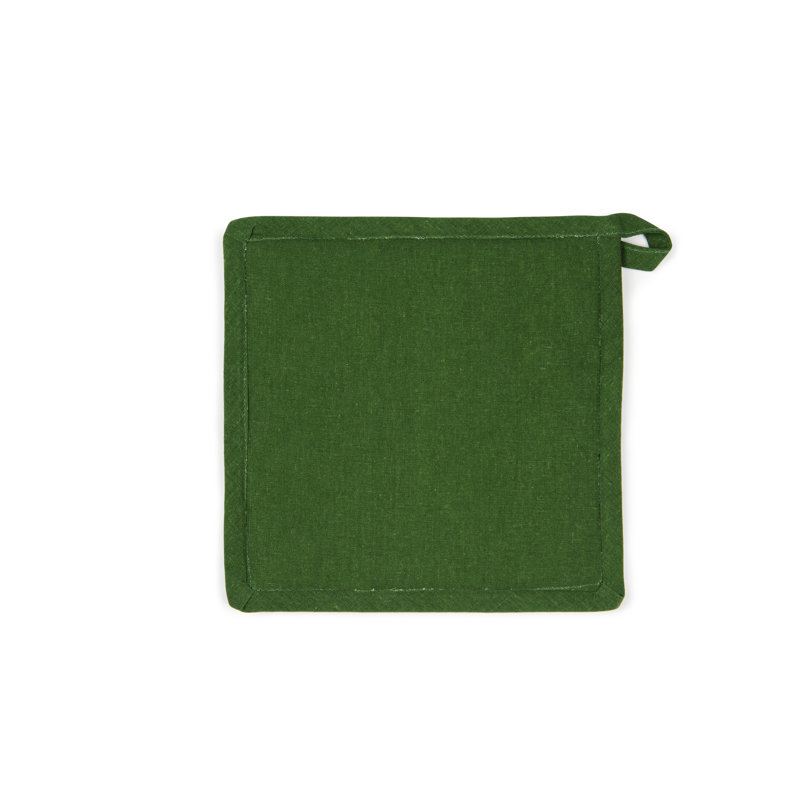 Excelsa Foliage Floral Cotton Potholder