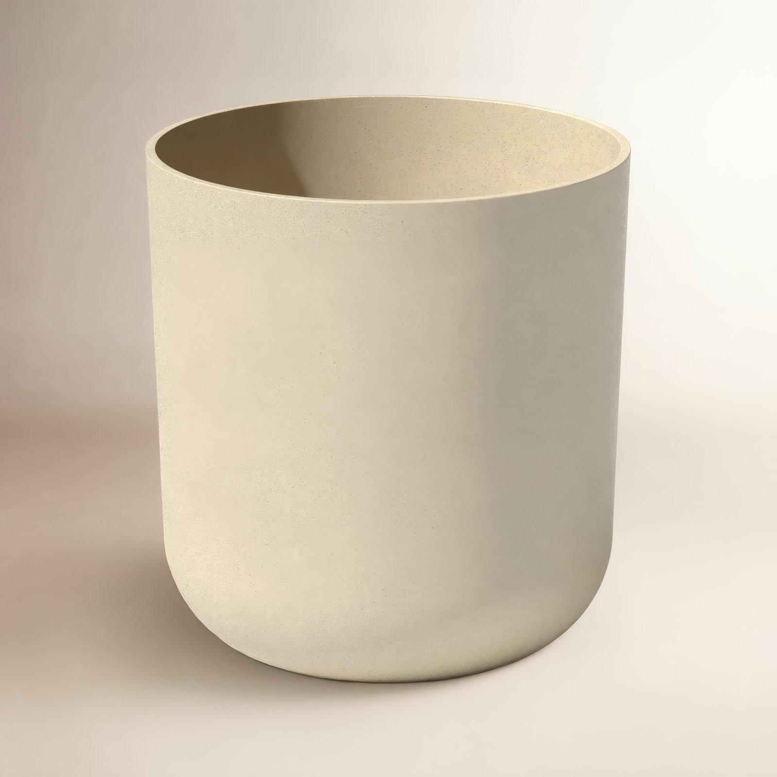 Pure Series Planter, 1, 19.75" H x 18.5" W x 18.5" D, Sand