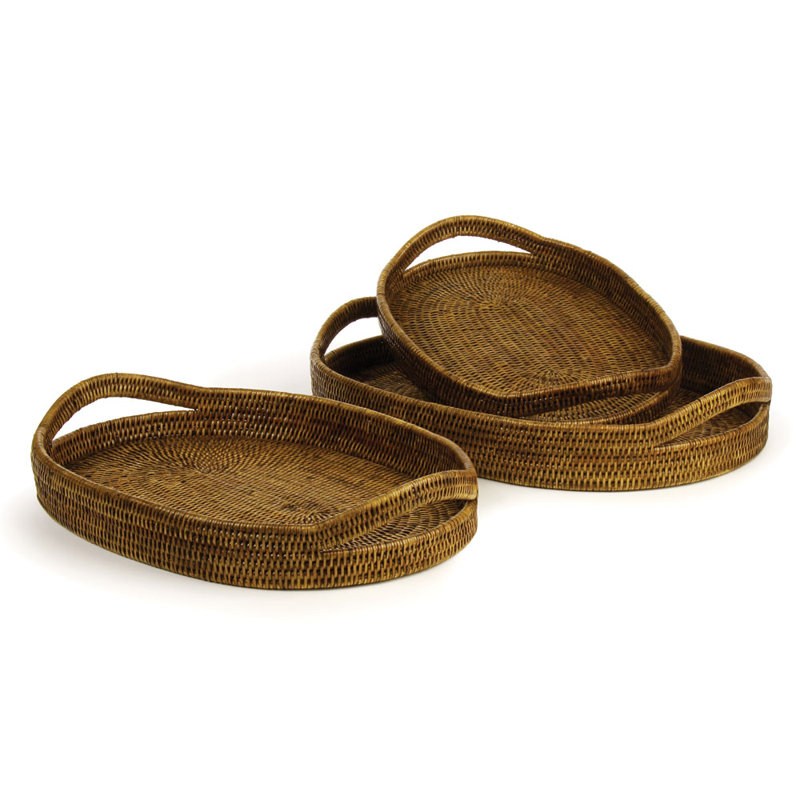 Burma Rattan Decorative Tray