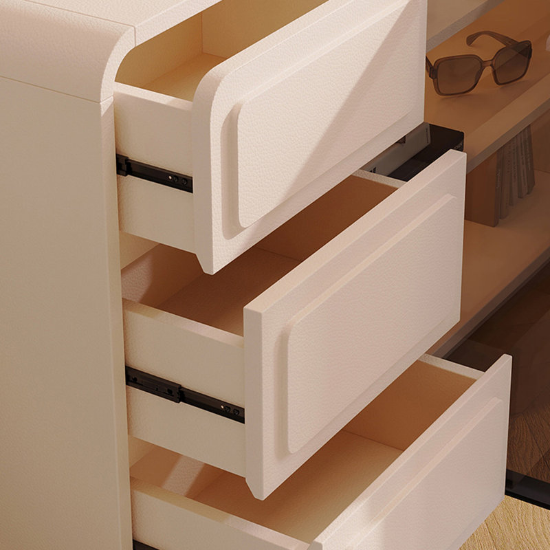 Meuble télé de rangement de style français, 86.61"
