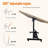 Wooden 1500 Piece Puzzle Table With Drawer, 35"*27.17" Adjustable Puzzle Table, 360° Tilting Puzzle Table With Legs And Wheels, Rolling Puzzle Table, Adjustable Height And Angle, With Protective Cover 