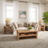 Chamniss Three Piece Modern Solid Wood Mitered Living Room Table Set