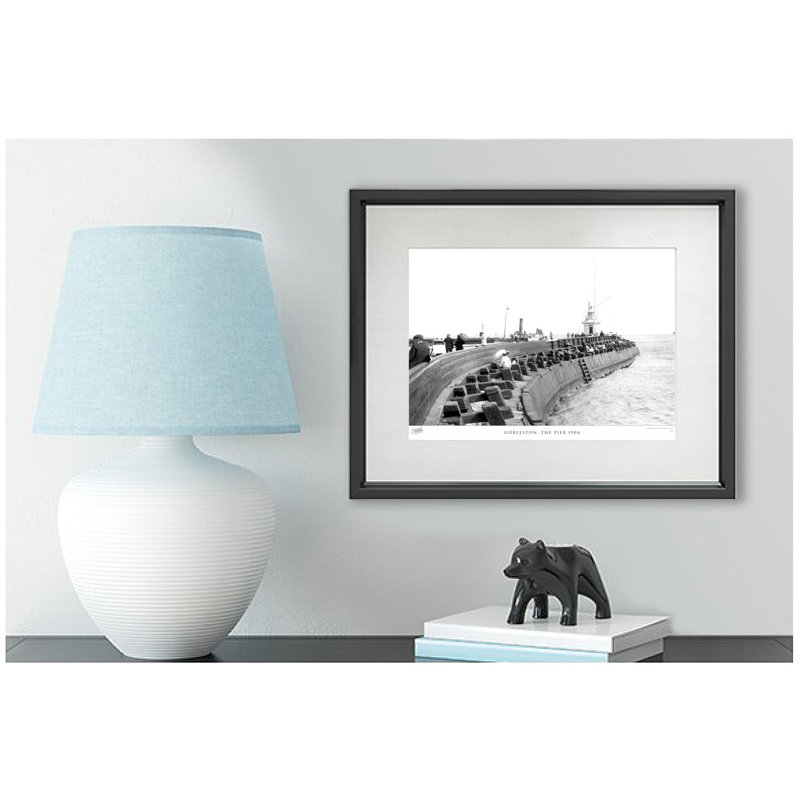 Gorleston, The Pier 1904 by Francis Frith - Single Picture Frame Print, 60cm H x 80cm W x 2.3cm D