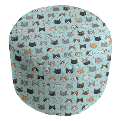 Repose-pieds cubique pour chat kitty Kitterman