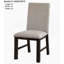 Chaise de salle à manger 2 pièces