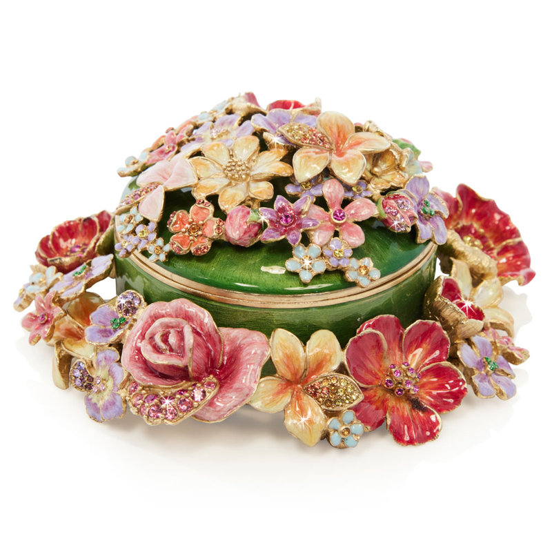 Ivy Crystal Decorative Box