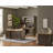 Shaan Executive Desk with Built-In Electrical Outlet