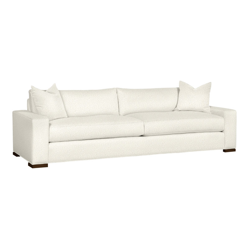 Paxton 109" Two Seat Extended Sofa, Kenworth Pearl, Havana