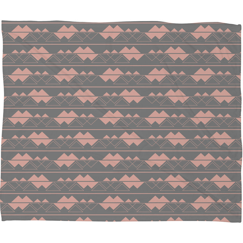 Craftbelly Hand Woven Throw Blanket, 50" H x 60" W x 1.5" D