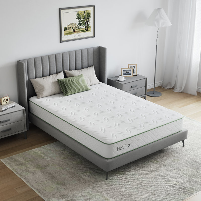Novilla 23cm Memory Foam  Pocket Sprung Mattress, Small Double