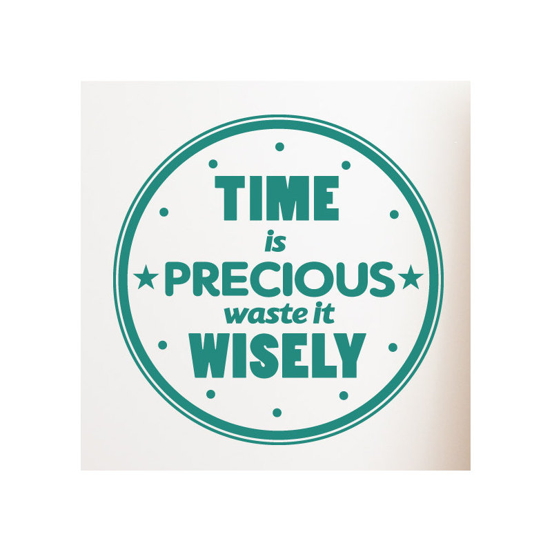 Non-Wall Damaging Wall Decal, Aqua Green