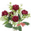 Petite Artificial Rose Flower Stem Bush Bouquet-47576126