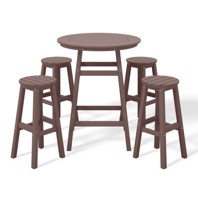 Laguna 5-Piece Round Bar Set