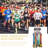 Runner Medal Hanger & Race Bib Holder, 3-Row Sturdy Black Steel Display Rack | Holds Over 30 Medals and 50 Race Bibs