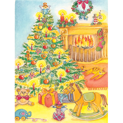 Double Sided Polyester Christmas Garden Flag