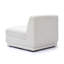 Frome Cream Chenille Modular Armless Chair