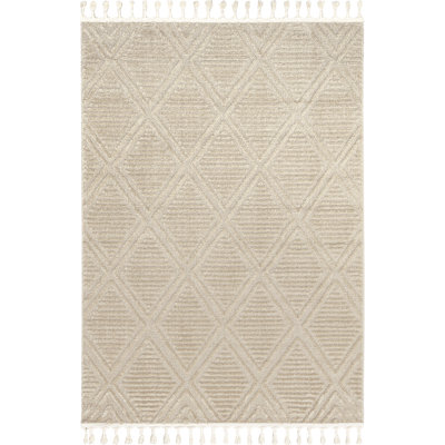 Jemier Textured Tile Area Rug