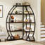 176cm H x 72.1cm W Metal Corner Bookcase
