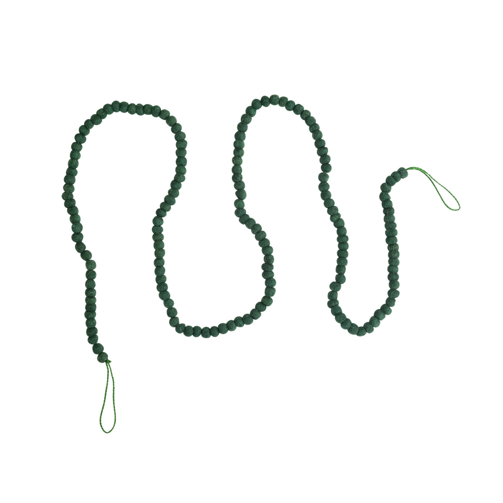 Cheniece 6' Green Bead Novelty Garland