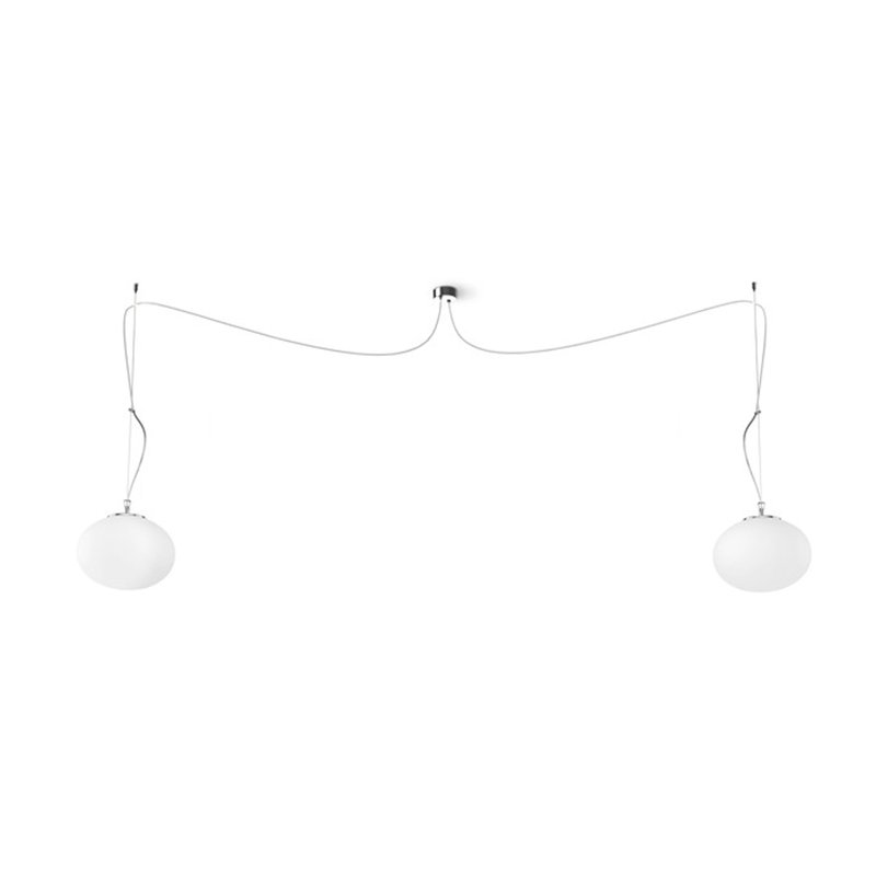 Reepham 2 - Light Chrome Cluster Pendant